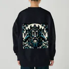 りゅうの店の馬、神秘的 Heavyweight Crew Neck Sweatshirt