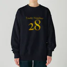 Atelier Pomme verte のラッキーNo.28 Heavyweight Crew Neck Sweatshirt