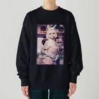 OMEME🪬のLady rabbit Heavyweight Crew Neck Sweatshirt