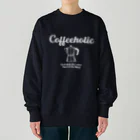 かえる商店のCOFFEEHOLIC white logo ヘビーウェイトスウェット