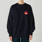 グランパパキャンプのグランパパファイヤーロゴ Heavyweight Crew Neck Sweatshirt