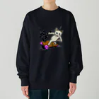 TAKE-TONのロングボードねこ Heavyweight Crew Neck Sweatshirt