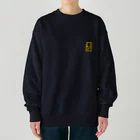 のもとのよく地面に貼ってあるシール"G" Heavyweight Crew Neck Sweatshirt