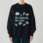 SU-KUのNo Sweets,No Life.Ⅱ Heavyweight Crew Neck Sweatshirt