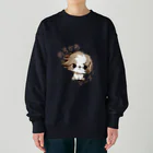 furebuhi　clubの【めろかわ　シーズー】　落書きシリーズ Heavyweight Crew Neck Sweatshirt