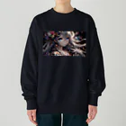 Sesilionの月下の神秘的な夜 Heavyweight Crew Neck Sweatshirt