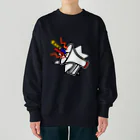 Penny'sのCan't stop musicメガホン Heavyweight Crew Neck Sweatshirt