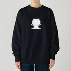 セイコウ スタンプのウザ～～い猫　へばりつく Heavyweight Crew Neck Sweatshirt