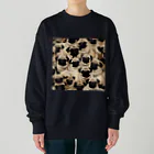 Kおばさんのパグ夫くん Heavyweight Crew Neck Sweatshirt