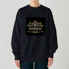 ROYAL Princessのゴージャスロゴブランド Heavyweight Crew Neck Sweatshirt