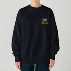 sauna.ktg.goodsのお湯カメレオン君 in Sauna Heavyweight Crew Neck Sweatshirt