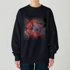 S204_NanaのIC1396 ガーネットスター Heavyweight Crew Neck Sweatshirt