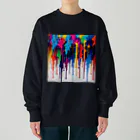 Alatreonのドロップインク Heavyweight Crew Neck Sweatshirt