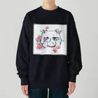 Reea wkoのふわっねっこっ Heavyweight Crew Neck Sweatshirt