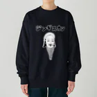 NIKORASU GOの歴史の偉人デザイン「ジンギスカン」（Tシャツ・パーカー・グッズ・ETC） Heavyweight Crew Neck Sweatshirt