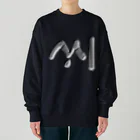 LalaHangeulのハングル　訓民正音デザイン③ Heavyweight Crew Neck Sweatshirt