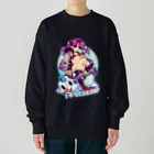 月蝕ざっか店＠SUZURIのI♥SCREAM Heavyweight Crew Neck Sweatshirt