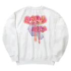 綾錦工房 りこりすの曼珠沙華 - 朧 【黄昏】 Heavyweight Crew Neck Sweatshirt