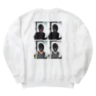 朝日十和子のblackcats 星 Heavyweight Crew Neck Sweatshirt