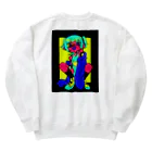 メスガキ製作所のスク水メスガキ Heavyweight Crew Neck Sweatshirt