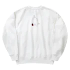 シュールな似顔絵工房の羽毛布団 Heavyweight Crew Neck Sweatshirt