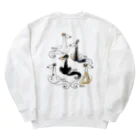 UnchienのTeam Borzoi Nonki Heavyweight Crew Neck Sweatshirt