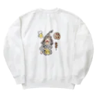 ちょんちゅい屋のきゅうきょくのぼんじん Heavyweight Crew Neck Sweatshirt