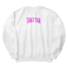 たんたんたぬの商店のNO.015 かえるぼうたん Heavyweight Crew Neck Sweatshirt