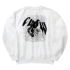 maccha47の八咫烏とCROW Heavyweight Crew Neck Sweatshirt