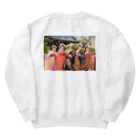 舞妓グッズ専門店『オツボネーズ』のぎをん Heavyweight Crew Neck Sweatshirt