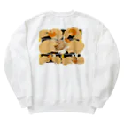 野中ショップのみかんを剥こう Heavyweight Crew Neck Sweatshirt