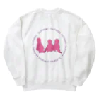 多胎児応援し隊の背中3つ子 トド松カラー Heavyweight Crew Neck Sweatshirt