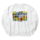 ハルティン<designed by an architect>のART×名建築 パルテノン神殿 Heavyweight Crew Neck Sweatshirt