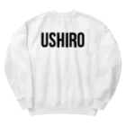 ○△□。のMAE&USHIRO(前後) Heavyweight Crew Neck Sweatshirt