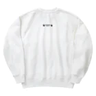 つばめやのおばけの立体視(黒) Heavyweight Crew Neck Sweatshirt