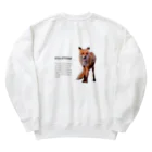 Chino.の北海道へ行こう ～キタキツネ～ Heavyweight Crew Neck Sweatshirt