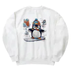 Gloriousのペンギンの冒険スノーボードパーティ Heavyweight Crew Neck Sweatshirt