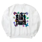 パレット　チアアンドダンスのガールクラッシュ Heavyweight Crew Neck Sweatshirt