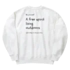 h@ruのぞうさん親子 Heavyweight Crew Neck Sweatshirt