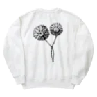 MAD SCIENTISTの戦争の花 Heavyweight Crew Neck Sweatshirt