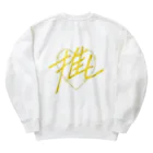 sai-nai_ひみつきちの推し♡黄色 Heavyweight Crew Neck Sweatshirt