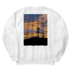 life photo goods shopの夕焼け Heavyweight Crew Neck Sweatshirt