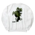 SHOCARIUMの【バックプリントver.】ビカクシダ Heavyweight Crew Neck Sweatshirt