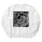 ひだりてのミシシッピアカミミガメ Heavyweight Crew Neck Sweatshirt