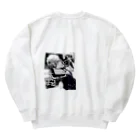 創作男子・稲冨の雪の新宿2023:その2 Heavyweight Crew Neck Sweatshirt