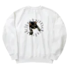 保護猫しじみの一番大好き 保護猫しじみ Heavyweight Crew Neck Sweatshirt