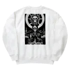 Skull sectionの太陽に祈り Heavyweight Crew Neck Sweatshirt