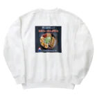 にぶたんオリジナルショップの知立らーめん夢幻大【塊】 Heavyweight Crew Neck Sweatshirt