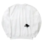 イラスト MONYAAT のワンポイント　みつぐとり Heavyweight Crew Neck Sweatshirt