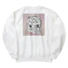 猫のきぬくんのお店の干支EMMA Heavyweight Crew Neck Sweatshirt